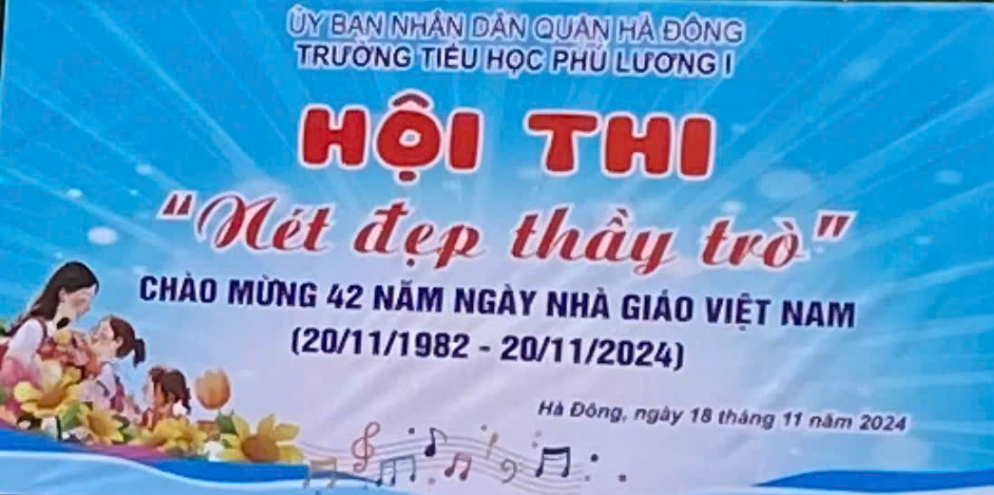 HỘI THI NÉT ĐẸP THẦY TRÒ CỦA TRƯỜNG TH PHÚ LƯƠNG I